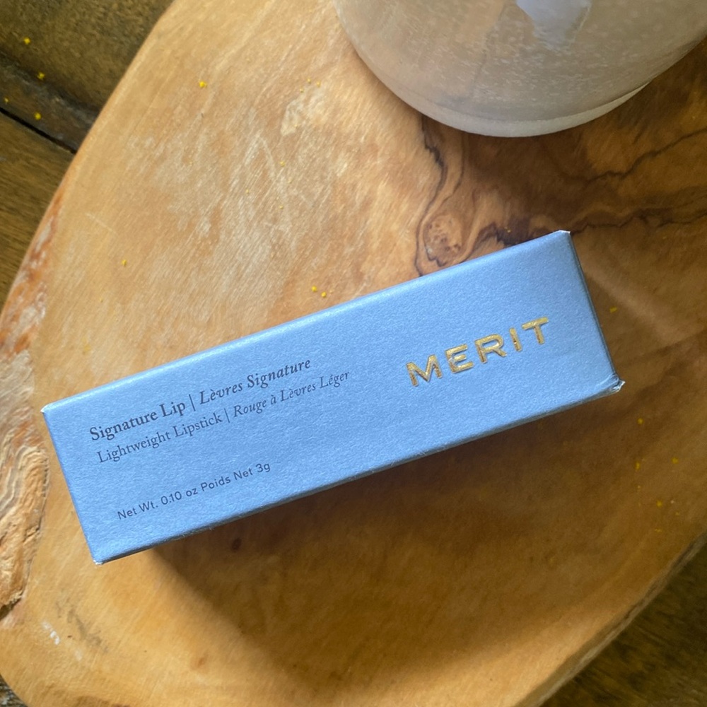 Merit Beauty lipstick, shade “Baby”